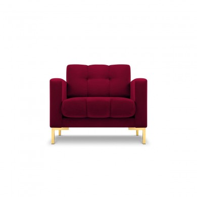 Fauteuil velours Mamaia Rouge Pieds Métal Doré BOUTICA DESIGN MIC_ARM_51_E1_MAMAIA3