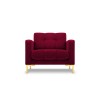 Fauteuil velours Mamaia Rouge Pieds Métal Doré BOUTICA DESIGN MIC_ARM_51_E1_MAMAIA3