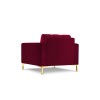 Fauteuil velours Mamaia Rouge Pieds Métal Doré BOUTICA DESIGN MIC_ARM_51_E1_MAMAIA3