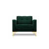 Fauteuil velours Mamaia Vert Bouteille Pieds Métal Doré BOUTICA DESIGN MIC_ARM_51_E1_MAMAIA6