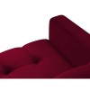 Fauteuil velours Mamaia Rouge Pieds Métal Noir BOUTICA DESIGN MIC_ARM_51_F1_MAMAIA3
