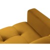 Fauteuil velours Mamaia Jaune Pieds Métal Noir BOUTICA DESIGN MIC_ARM_51_F1_MAMAIA5