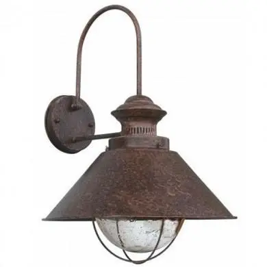 Applique Murale brun rouille 1x15W Nautica FAR_71129 71129 Applique Murale brun rouille 1x15W Nautica FARO 71129