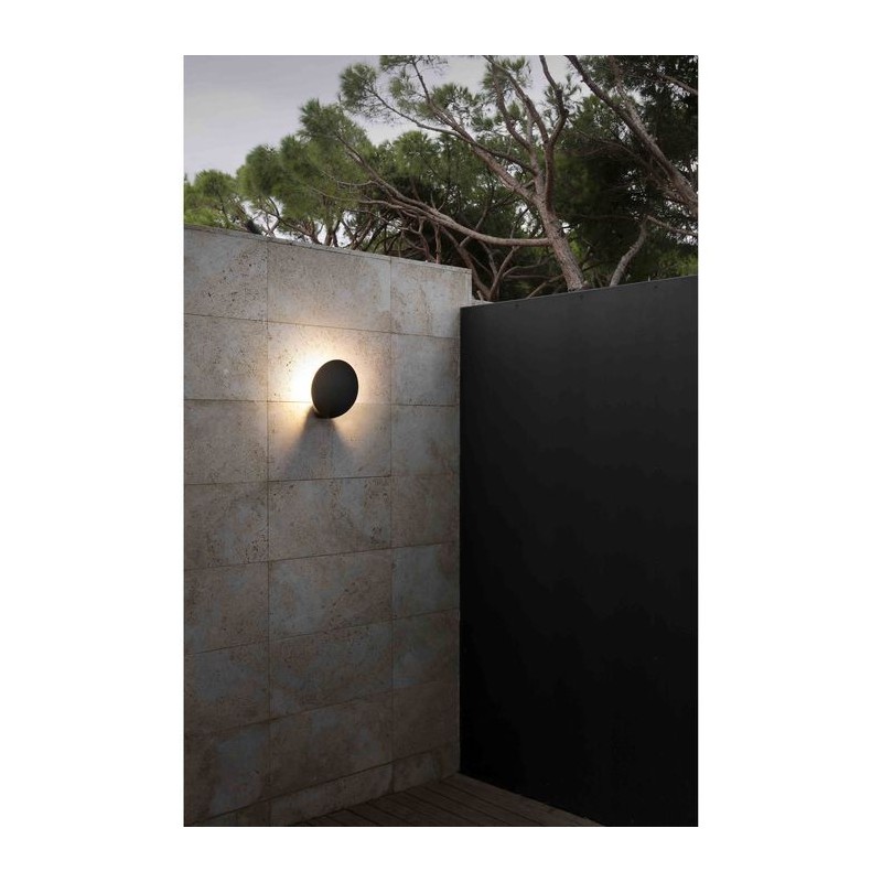 Applique murale Lotus Gris 1x18W COB LED FARO 71223