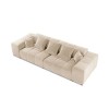 Canapé velours Margo Beige 3 Places BOUTICA DESIGN MIC_3S_44_F1_MARGO1