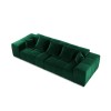 Canapé velours Margo Vert Bouteille 3 Places BOUTICA DESIGN MIC_3S_44_F1_MARGO3