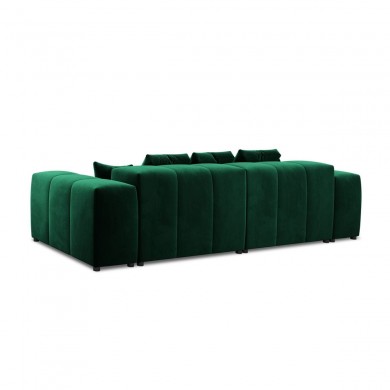 Canapé velours Margo Vert Bouteille 3 Places BOUTICA DESIGN MIC_3S_44_F1_MARGO3