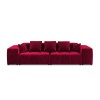 Canapé velours Margo Rouge 3 Places BOUTICA DESIGN MIC_3S_44_F1_MARGO6