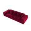 Canapé velours Margo Rouge 3 Places BOUTICA DESIGN MIC_3S_44_F1_MARGO6