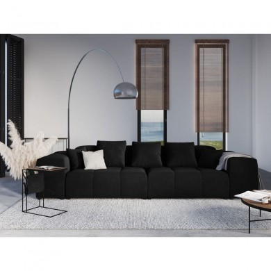 Canapé velours Margo Noir 3 Places BOUTICA DESIGN MIC_3S_44_F1_MARGO9