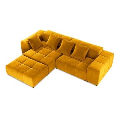 Canapé velours Margo Jaune 5 Places BOUTICA DESIGN MIC_COR_L_44_F1_MARGO4