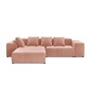 Canapé velours Margo Rose 5 Places BOUTICA DESIGN MIC_COR_L_44_F1_MARGO5