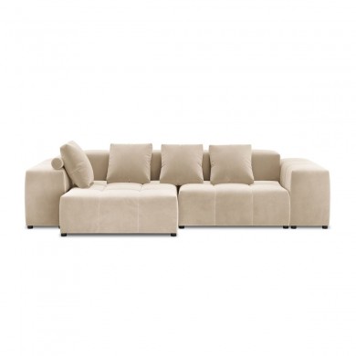 Canapé velours Margo Beige 4 Places BOUTICA DESIGN MIC_COR_S_44_F1_MARGO1