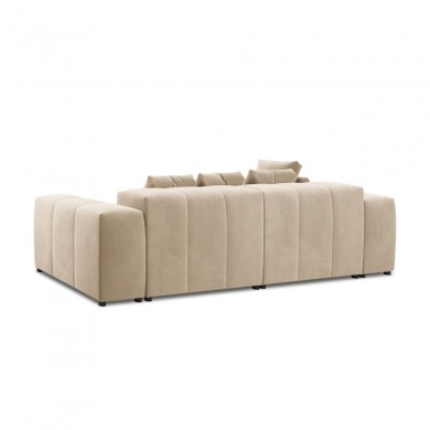 Canapé velours Margo Beige 4 Places BOUTICA DESIGN MIC_COR_S_44_F1_MARGO1