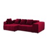 Canapé velours Margo Rouge 4 Places BOUTICA DESIGN MIC_COR_S_44_F1_MARGO6