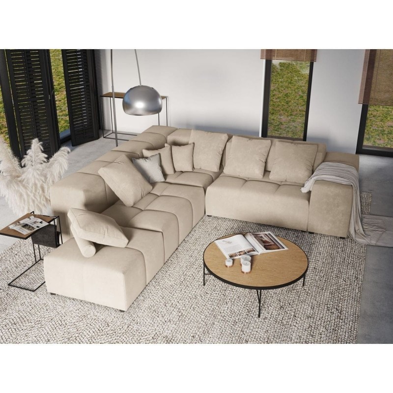 Canapé velours Margo Beige 7 Places BOUTICA DESIGN MIC_COR_XL_44_F1_MARGO1