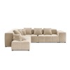 Canapé velours Margo Beige 7 Places BOUTICA DESIGN MIC_COR_XL_44_F1_MARGO1