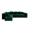 Canapé velours Margo Vert Bouteille 7 Places BOUTICA DESIGN MIC_COR_XL_44_F1_MARGO3