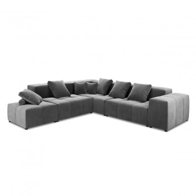 Canapé velours Margo Gris 7 Places BOUTICA DESIGN MIC_COR_XL_44_F1_MARGO7