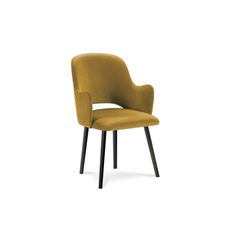 Chaise velours Marin Jaune BOUTICA DESIGN MIC_CH_2_F1_MARIN9