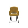 Chaise velours Marin Jaune BOUTICA DESIGN MIC_CH_2_F1_MARIN9