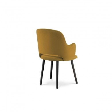 Chaise velours Marin Jaune BOUTICA DESIGN MIC_CH_2_F1_MARIN9