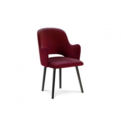 Chaise velours Marin Rouge BOUTICA DESIGN MIC_CH_2_F1_MARIN10