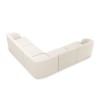 Canapé bouclette Miley Beige 5 Places BOUTICA DESIGN MIC_COR_67_F1_MILEY1