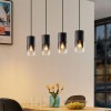 Suspension Robin Noir Mat 4x28W E27 TRIO LIGHTING 310600432