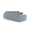 Canapé convertible avec coffre Moghan Bleu Clair Pieds Métal Doré 4 Places BOUTICA DESIGN MIC_COR_2_A1_MOGHAN3