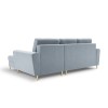 Canapé d'angle droit convertible avec coffre Moghan Bleu Clair Pieds Métal Doré 4 Places BOUTICA DESIGN MIC_RCF_2_A1_MOGHAN3