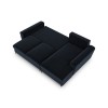 Canapé d'angle droit convertible avec coffre Moghan Bleu Foncé Pieds Métal Chromé Noir 4 Places BOUTICA DESIGN MIC_RCF_2_A3_MOGHAN5