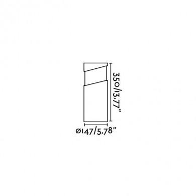 Borne Block Ciment 1x15W E27 FARO 74141