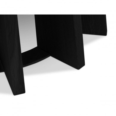 Table basse Mojave Placage en Chêne Noir 40x100x100 BOUTICA DESIGN MIC_TAB_100x40_MOJAVE2