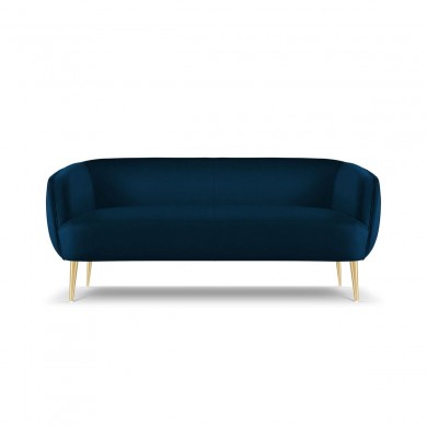 Canapé velours Moss Bleu Marine Pieds Métal Doré BOUTICA DESIGN MIC_3S_121_F1_MOSS6