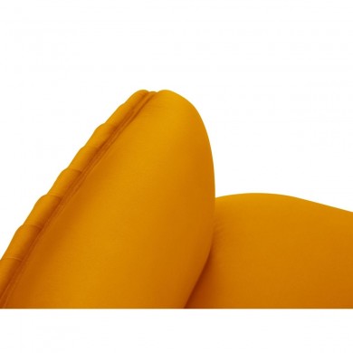 Canapé velours Moss Orange Pieds Métal Noir BOUTICA DESIGN MIC_3S_121_F2_MOSS9