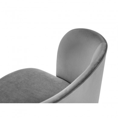 Chaise velours Nawajo Gris Clair BOUTICA DESIGN MIC_CH_2_F1_NAWAJO1