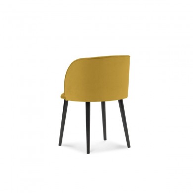 Chaise velours Nawajo Jaune BOUTICA DESIGN MIC_CH_2_F1_NAWAJO7