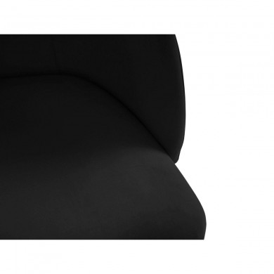 Chaise velours Nawajo Noir BOUTICA DESIGN MIC_CH_2_F1_NAWAJO10