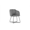 Chaise velours Neo Gris Clair BOUTICA DESIGN MIC_CH_F2_2_NEO1