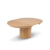 Table extensible Nicole Placage Chêne Naturel Chêne BOUTICA DESIGN MIC_TAB_EXT_130_NICOLE1