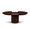 Table extensible Nicole Placage Chêne Foncé Chêne Brun Foncé BOUTICA DESIGN MIC_TAB_EXT_130_NICOLE2