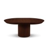 Table extensible Nicole Placage Chêne Foncé Chêne Brun Foncé BOUTICA DESIGN MIC_TAB_EXT_130_NICOLE2