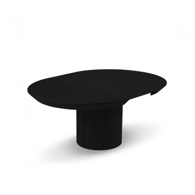 Table extensible Nicole Placage Chêne Noir Chêne Noir BOUTICA DESIGN MIC_TAB_EXT_130_NICOLE3