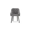 Chaise velours Nissi Gris Clair BOUTICA DESIGN MIC_CH_2_F1_NISSI2