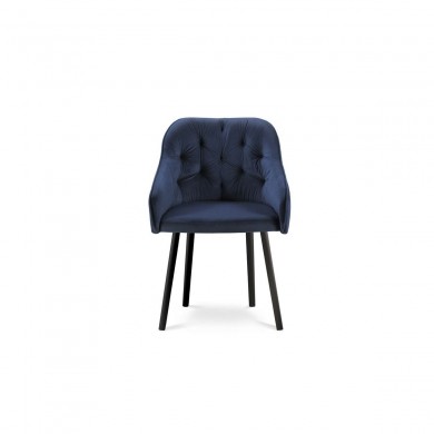 Chaise velours Nissi Bleu Foncé BOUTICA DESIGN MIC_CH_2_F1_NISSI4