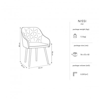 Chaise velours Nissi Rouge BOUTICA DESIGN MIC_CH_2_F1_NISSI10