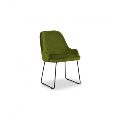 Chaise velours Olivine Vert BOUTICA DESIGN MIC_CH_2_F5_OLIVINE2