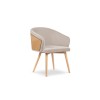 Chaise velours Otter Beige BOUTICA DESIGN MIC_CH_44_F1_OTTER1