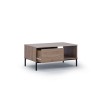 Table basse Query Chêne Hikora, Noir BOUTICA DESIGN MIC_TAB_100x47_F1_QUERY1